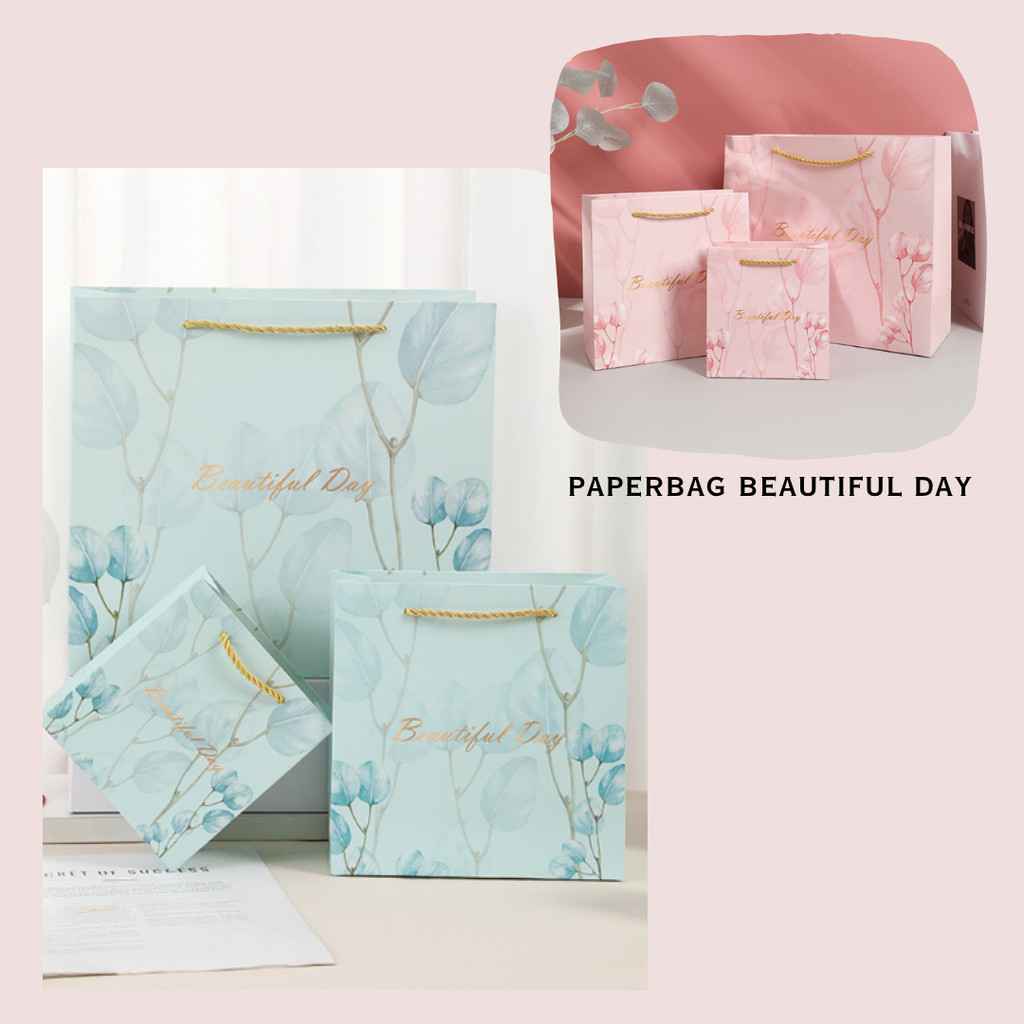 

Paper Bag Beautiful Day Kantong Kado Bingkisan Hadiah Goodie Bag Paperbag