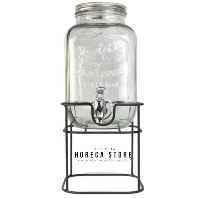 Gosend/Grab Only Infused Water Dispenser Galon Jus Kaca 8 Liter