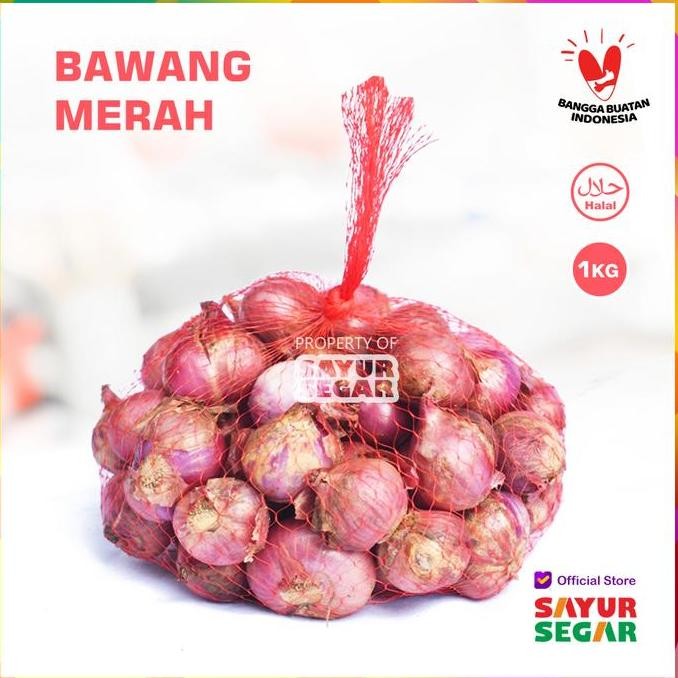 

BAWANG MERAH BREBES SUPER 1Kg PREMIUM HM