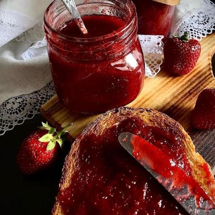 

:0:0:0] Strawberry Jam Homemade Pure 200 ml