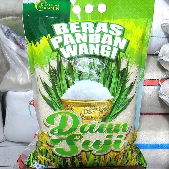 

BERAS PANDAN WANGI 5L BERAS DAUN SUJI WANGI