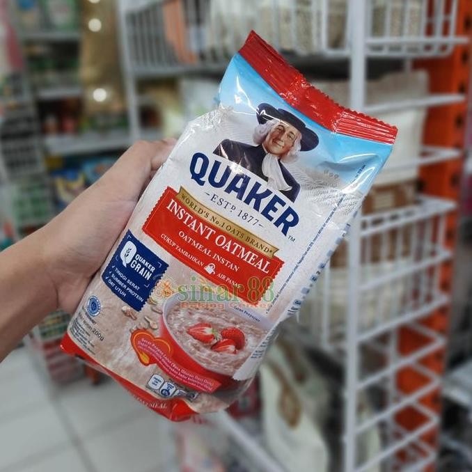 

:=:=:=:=] Quaker Oats 200gr (Merah)
