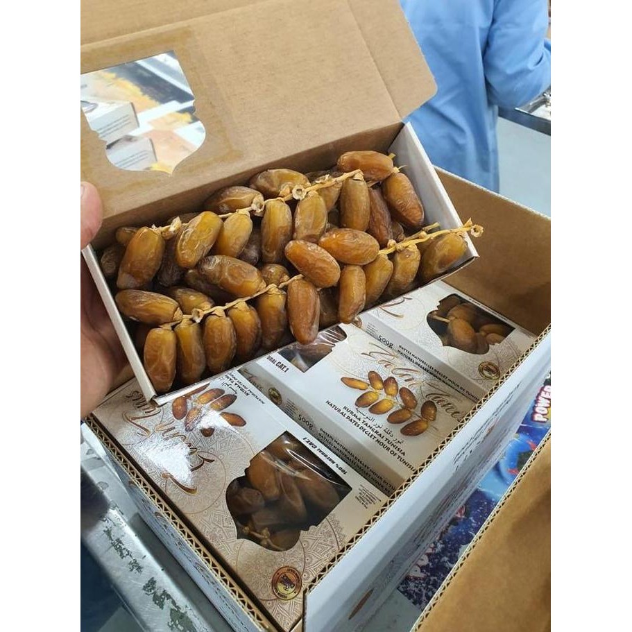 

Kurma Palm Fruit Tangkai Tunisia Premium Kualitas Tinggi 500gr - Snack, Kering, Oil, Manis, Cemilan, Food, Makanan, Almond, Camilan HS