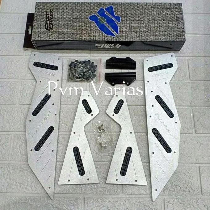 KARPET MOTOR NMAX OLD LAMA 2015-2019 FULL CNC PLAT BERDES PIJAKAN KAKI MOTOR YAMAHA NMAX OLD BORDES 