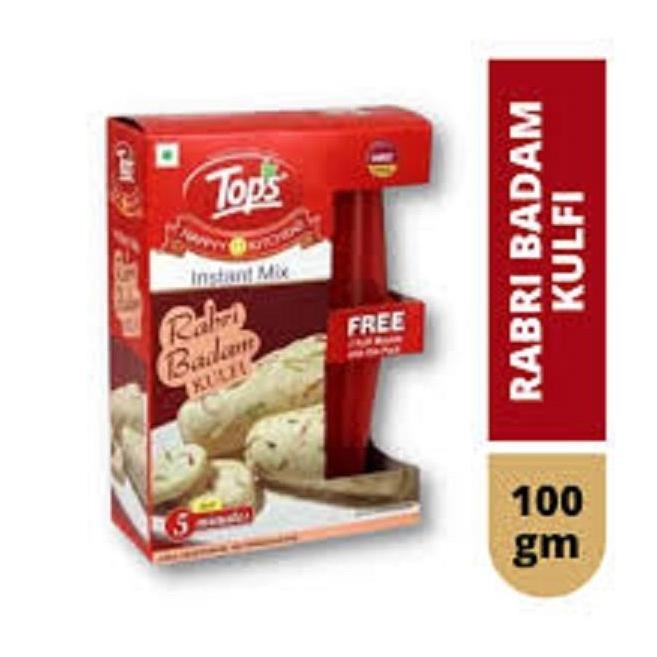 

_^_^_^] TOPS INSTANT MIX RABRI BADAM KULFI 100G