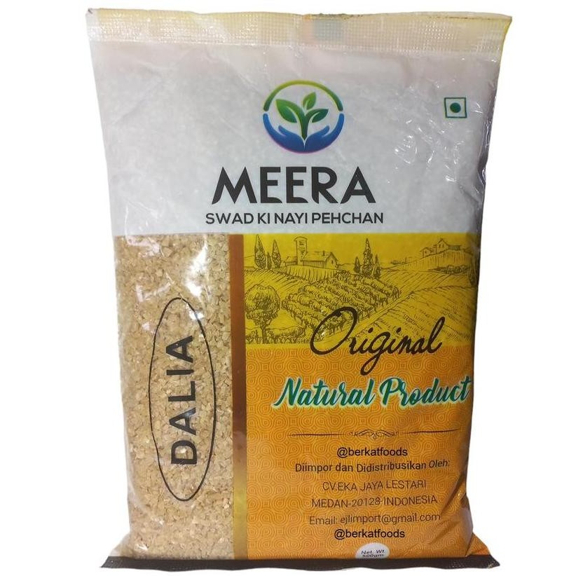 

Produk Unggulan] Dalia India Meera / Broken Cracked Wheat / Gandum Pecah/Burgul Burghul