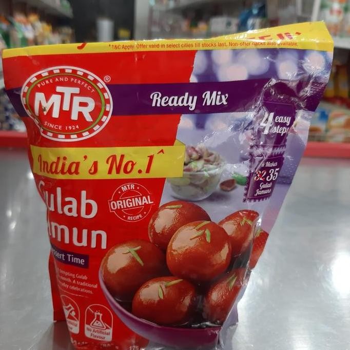 

monggo] mtr gulab jamun 180 gm made in india