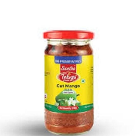

@=@=@=@=] TELUGU FOODS CUT MANGO PICKEL 300 GR