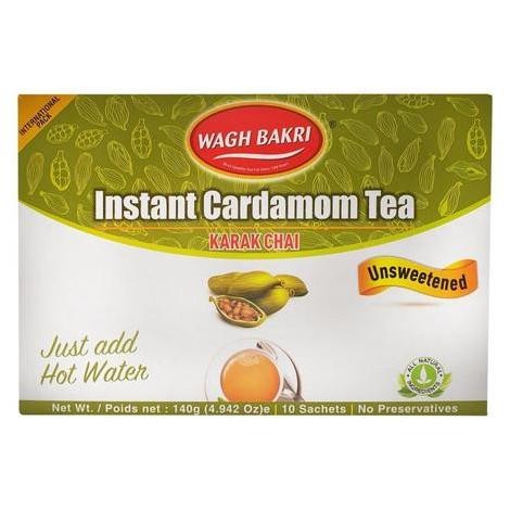 

langsung order saja] WAGH BAKRI INSTANT CARDAMOM TEA UNSWEETENED 140 GM