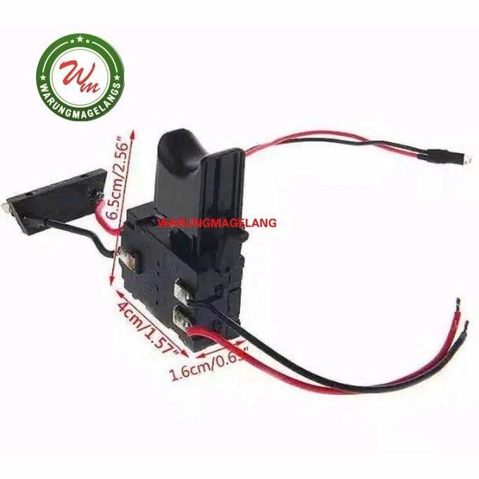 Saklar switch mesin bor baterai DC Cordless 12v 14v 16v 20v NRT RYU