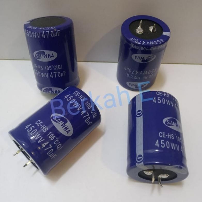 Elco 470uf 450V