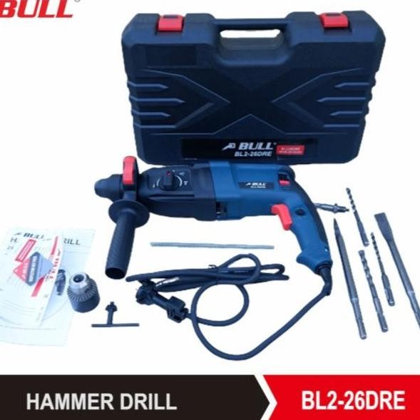 Mesin Bor Drill Rotary Hammer BL226 bl 226 BULL