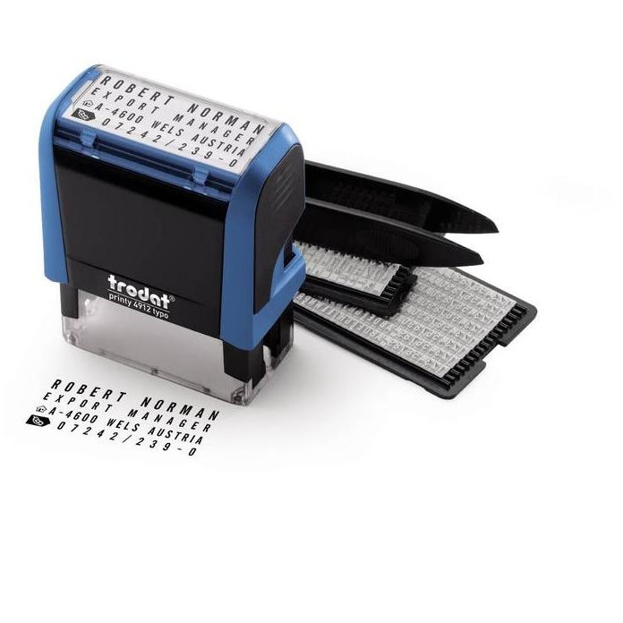 

TRODAT STEMPEL TYPO 4912 4.0MM