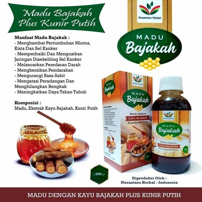 

Madu Bajakah Plus Kunir Putih 280Gr Original Atasi Kanker Obat Kanker