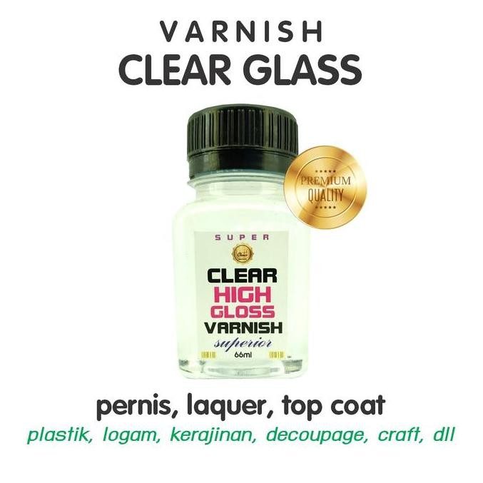 

cusss order] pernis kerajinan super clear high gloss 66ml serbaguna craft and art
