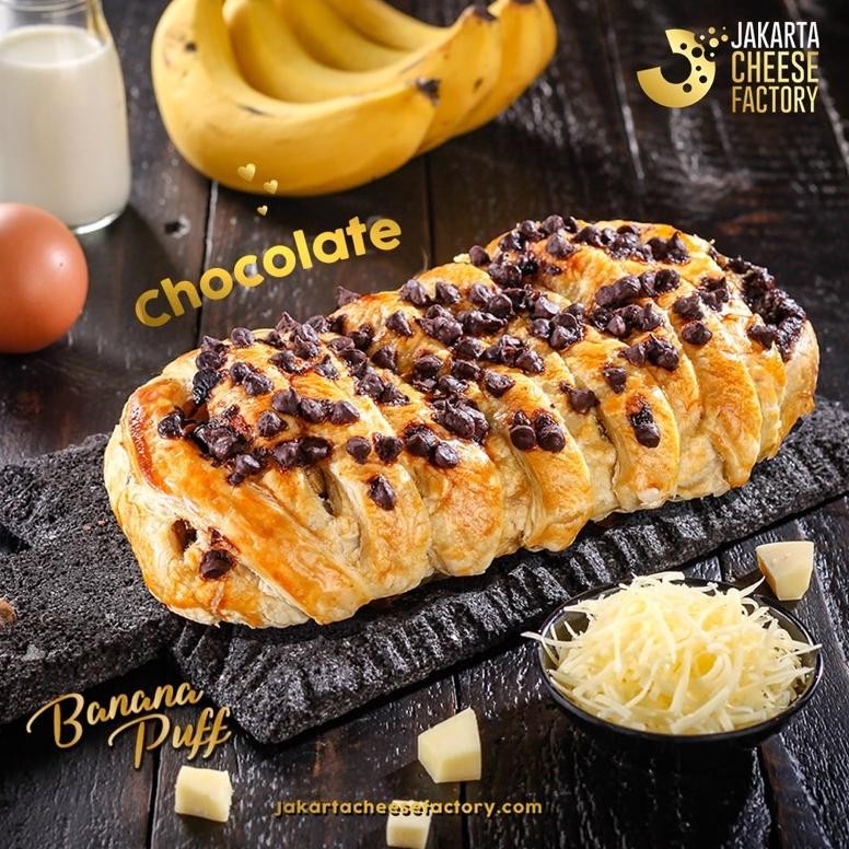 

Promoo!! Banana Puff Jakarta Cheese Factory