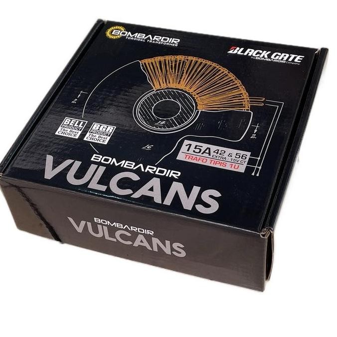 Trafo Donat 15A 56V-42V Ct Tipis 1U Vulcans Bombardir Travo Toroid Vulcans Bombardir 15 Amper Ct 56 