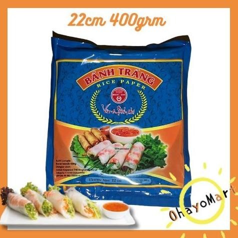 

Promoo!! Banh Trang Rice paper 22cm / Banh Trang Kulit lumpia Vietnam 400g