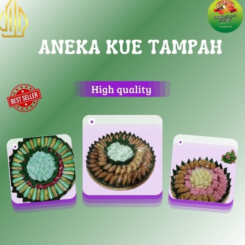 

Promoo!! Kue tampah/Kue tradisional/Kue tampah jajanan pasar