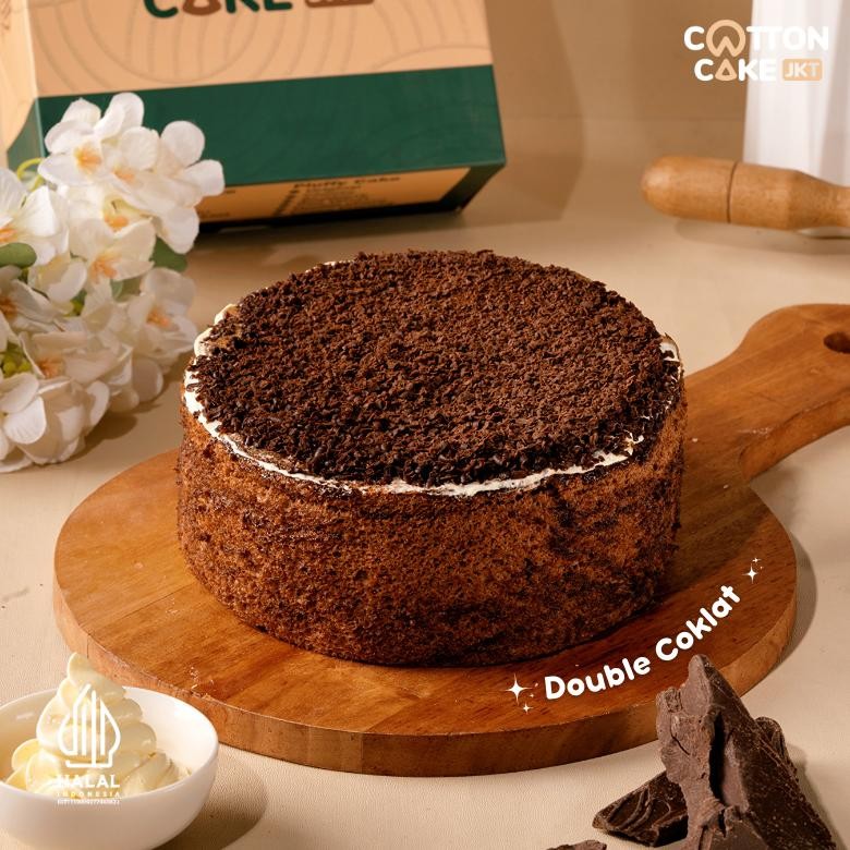 

Promoo!! Cotton Cake Double Coklat