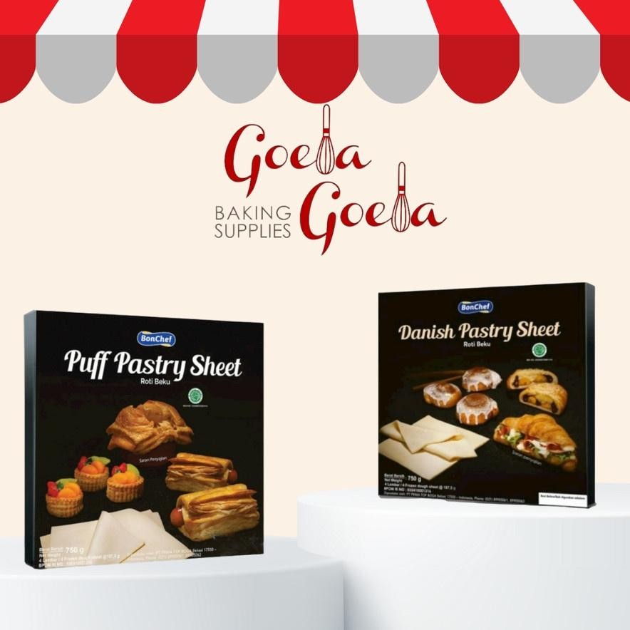 

Promoo!! BonChef Pastry/Denish/Puff/Petite Croissant - Danish Pastry