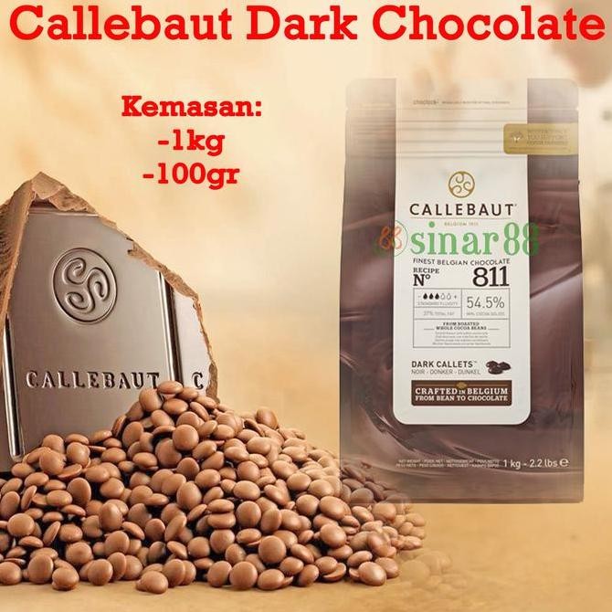 

+++++] Callebaut Dark Chocolate 811 (54,5%) "Repack 100gr