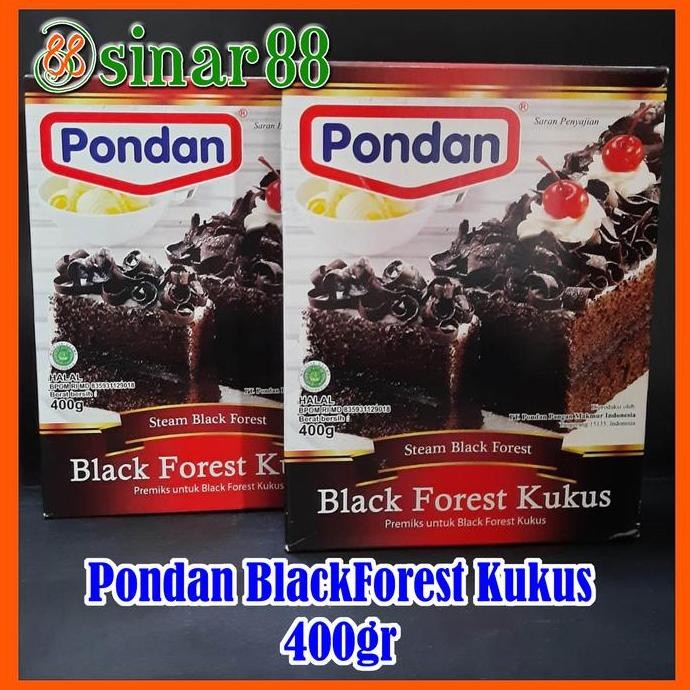 

Kualitas terbaik] Pondan BlackForest Kukus 400gr