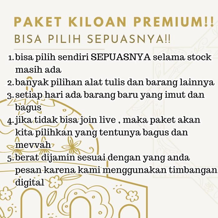 

SWG Paket alat tulis 1000 gram premium isi alat tulis mewah paket pilih sepuasnya tanpa batas paket usaha reseller premium Stationery