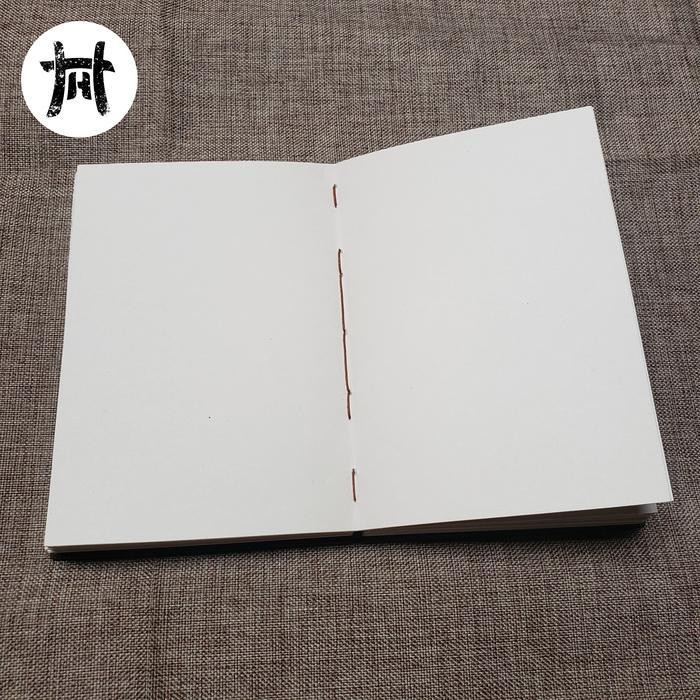 

SWG Buku Catatan Coptic Binding A6 300 pages 200 Lembar, Buku catatan polos, handmade notebook