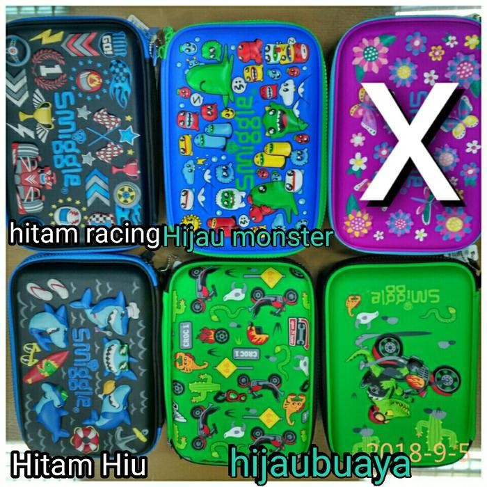 

SWG Smiggle Hard Top Pencil Case Organizer / kotak serbaguna