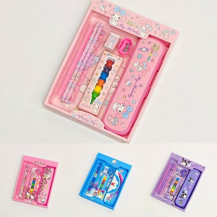 

SWG BOS Set Alat Tulis Lengkap/Stationery Set/Hadiah Anak/Perlengkapan Sekolah Stationery