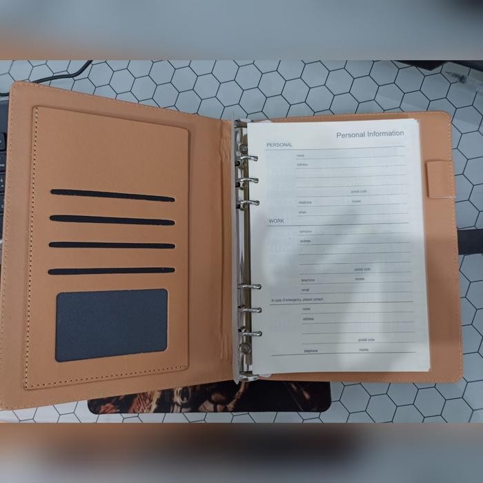 

SWG Agenda Note Book Memo Planner Kulit Hard Cover Buku A5( Agenda AR 07 )