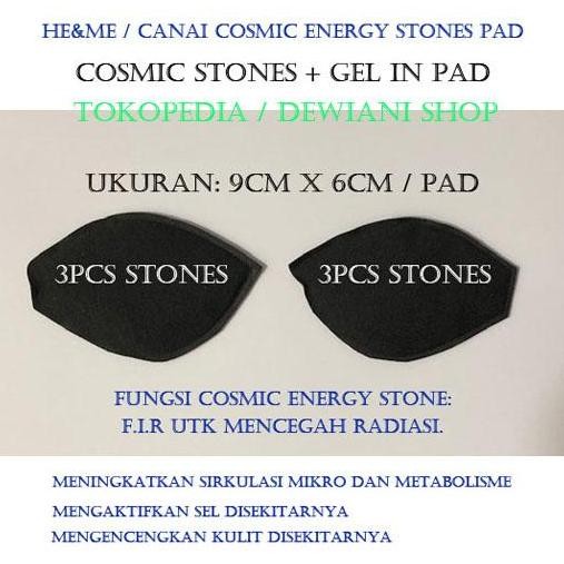He&Me Canai Cosmic Energy Stone Pad Bag (Sepasang)