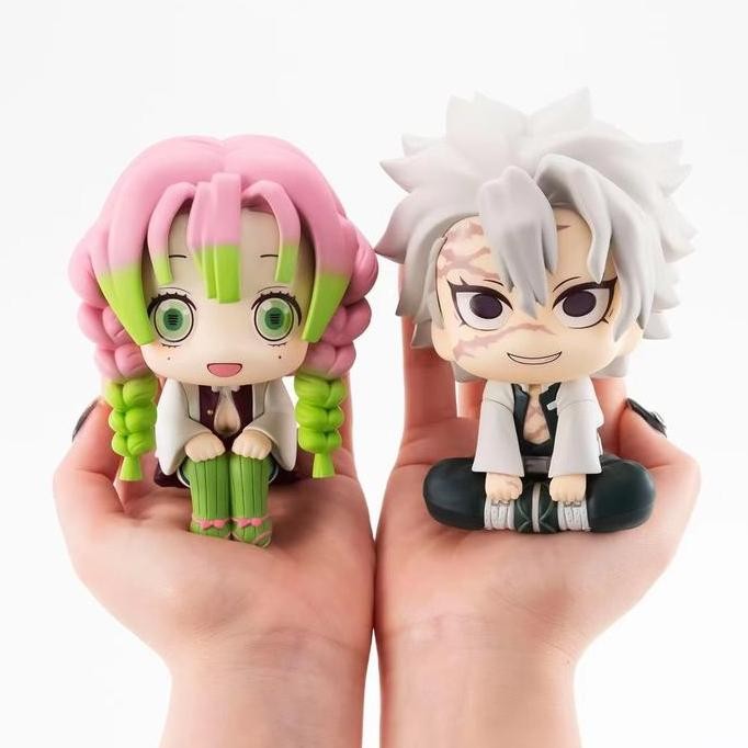 [original] action figure demon slayer nendoroid tanjiro nezuko mitsuri sanemi kimetsu no yaiba 10cm 