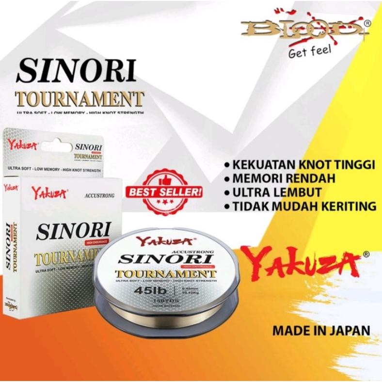 Senar Pancing Yakuza Sinori & Sensor Ultra Lembut