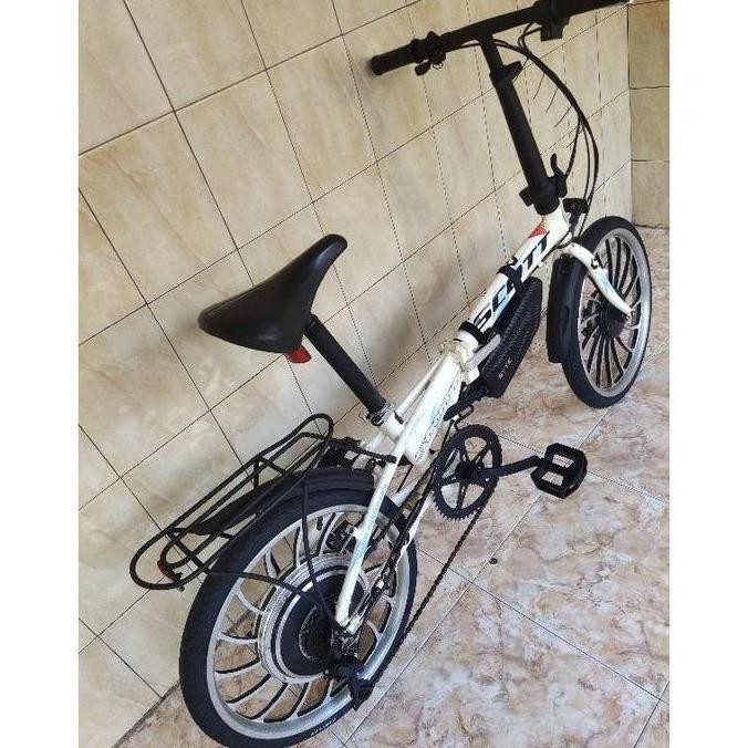 Sepeda Listrik Lipat Kondisi second - baik GS