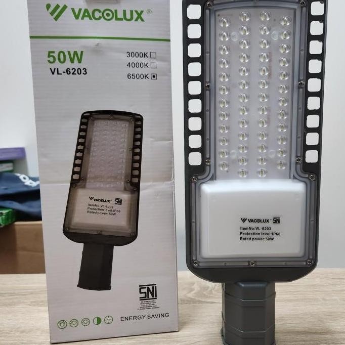 VACOLUX LAMPU JALAN PJU LED 50W / LAMPU PJU LED 50 WATT ORIGINAL DAN TERPERCAYA