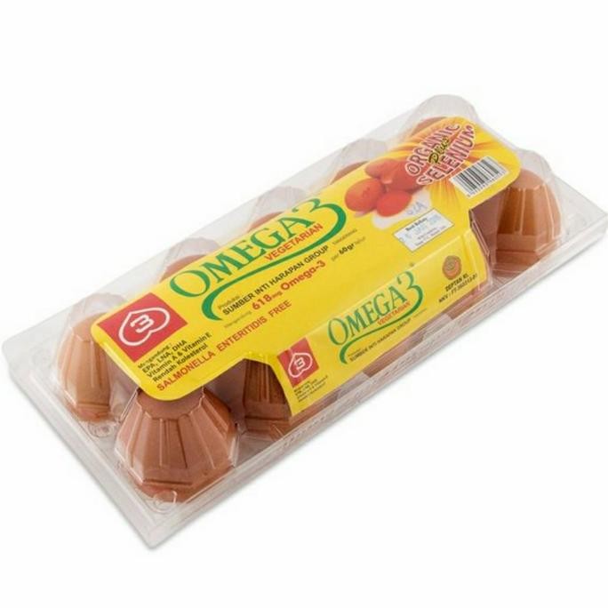 

Produk Baru!! Telur Omega 3 Vegetarian Isi 10 Butir - Telur Ayam Sehat