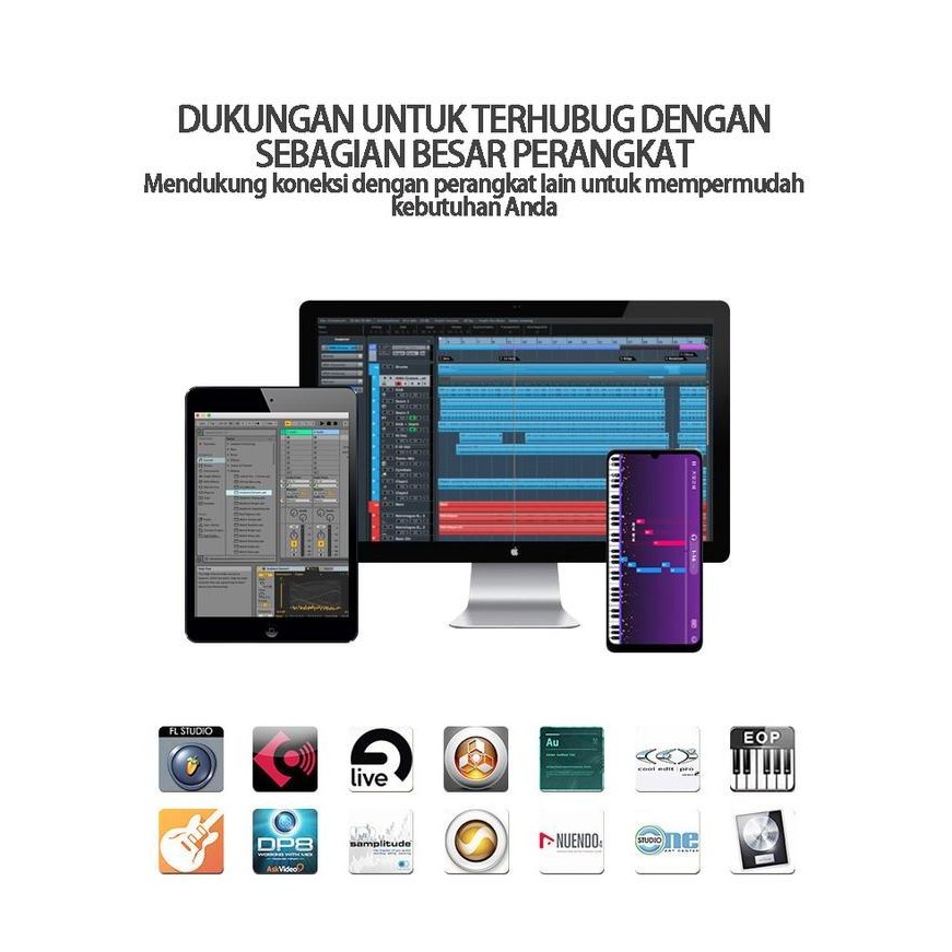 MIIGO 88-key folding piano portable keyboard keyboard piano kecil pian TP