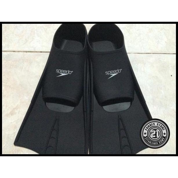 Sepatu Katak/Fin Pendek Bahan karet Merek Speedo Dapat Tas Jaring