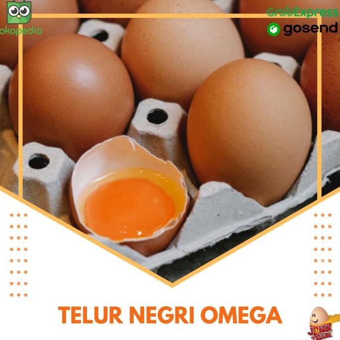 

Produk Baru!! Telur Ayam Negeri Omega 3 - 1 Kg Telor Sehat Bergizi