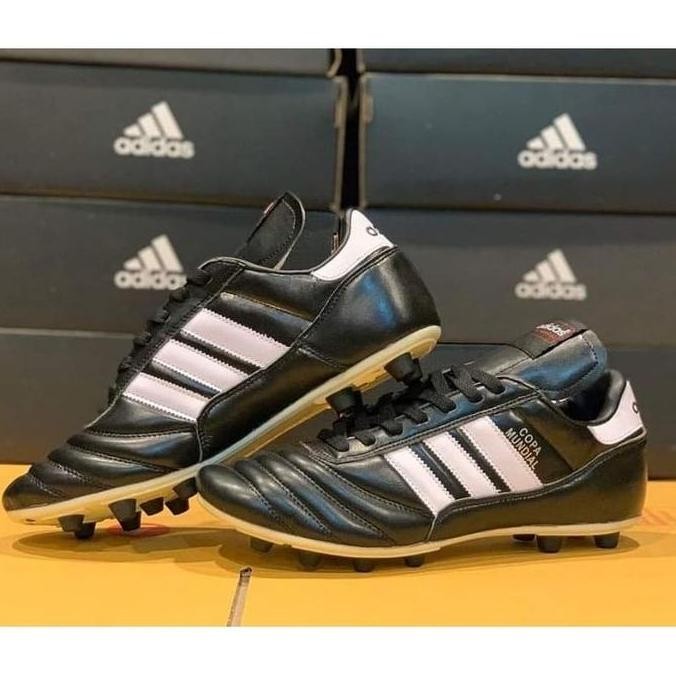 Sepatu Bola Adidas Copa Mundial Black White Terlaris