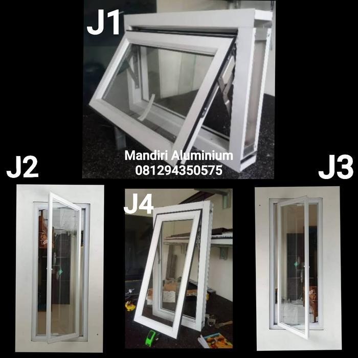 Jendela Aluminium 40 X 150 Original Dan Terpercaya