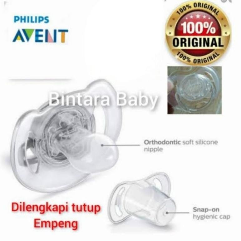 Tutup Empeng Avent Satuan Empeng Philips Avent / Philips Avent Translucent