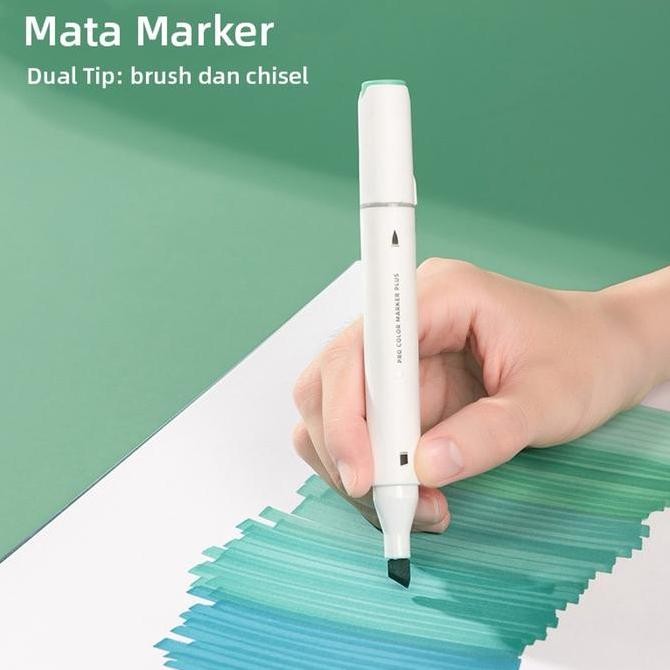 

Nusign Sketch Marker / Spidol Sketsa Dual Tip Non Toxic Ns736