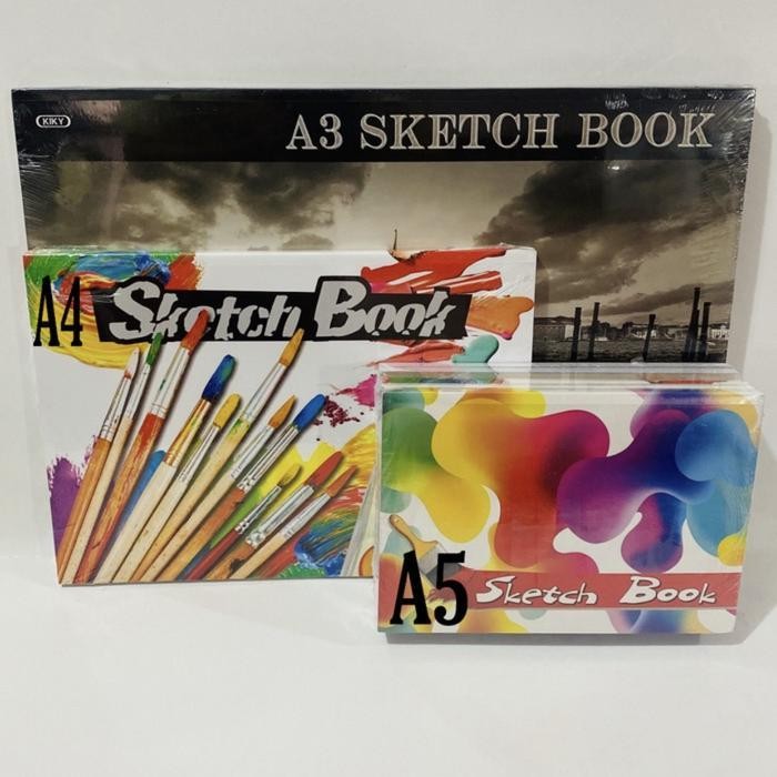 

Sp Sketch Book A3 Kiky / Buku Gambar Sketsa A3 Kiky / 1 Buku