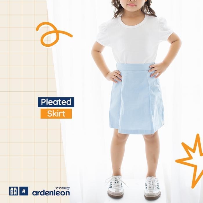 Bts Ardenleon Rok Celana Anak Perempuan Pleated Skort