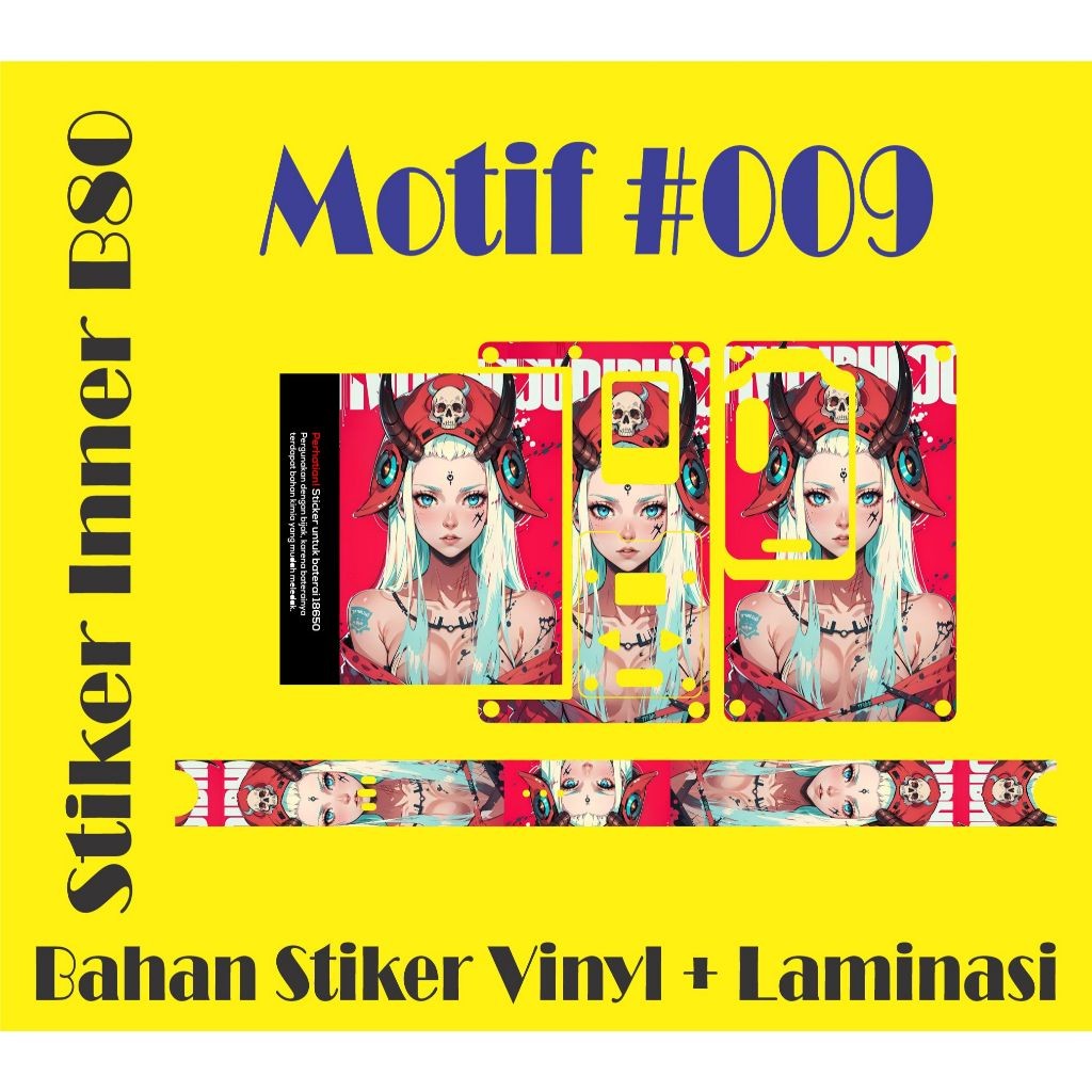 

Premium Cut - Stiker Iner Centa B80 Rjk 009 Garskin Stiker / Case Custom Terlaris 2PCS/ Fullbody