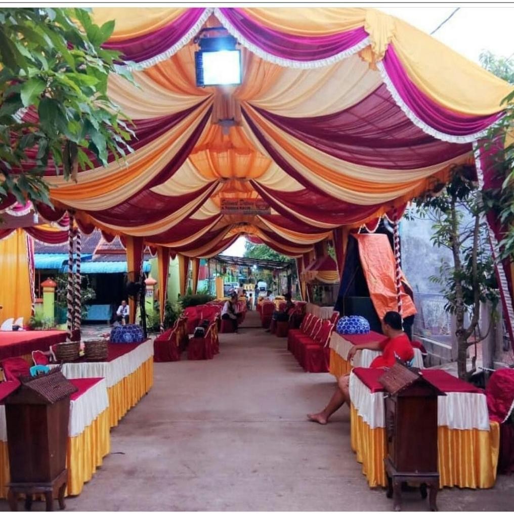 Plafon Balon atau Plafon Terob atau Plafon Tenda Model Balon atau Plafon Tenda Dekorasi Nugi