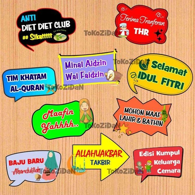 '+'+'+'+] PHOTOBOOTH PROPS RAMADAN IDUL FITRI LEBARAN FOTO RAMADHAN DEKORASI